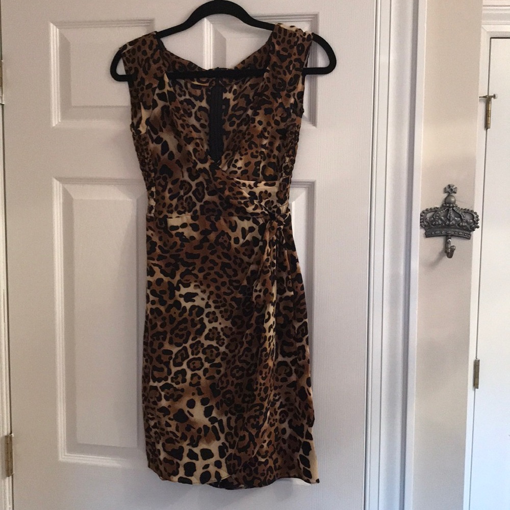 ❌Sold❌Nanette Lenore Leopard Dress Neiman Marcus
